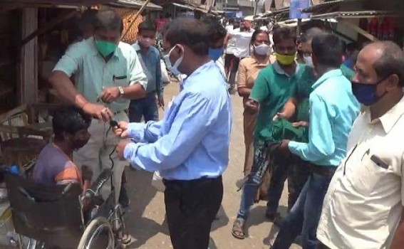 Only Fines are not solution, so we are distributing masks : SDM 
